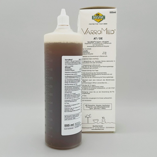 [VM001-var3-v01.0-(CYP/GRC/HRV/HUN/ITA)] VarroMed 555ml